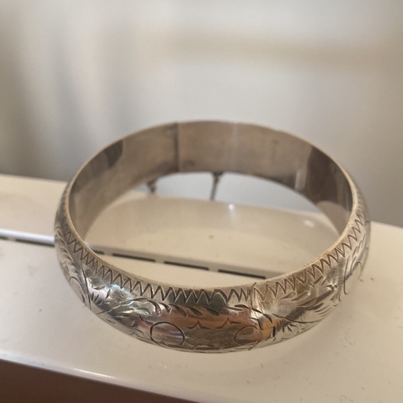 Modern Silver bracelet - Picture 4 of 5